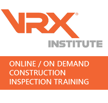 VRX Institute Online/On Demand Construction Inspection Training